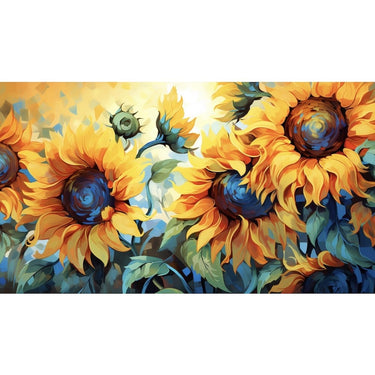 Modern Sunflower canvas